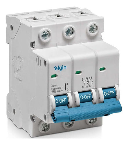 Disjuntor Tripolar 32a Curva C Elgin - Importadora Eletrica Brasilia