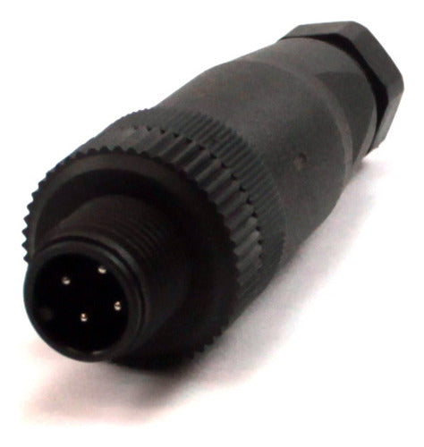 Conector Macho Reto M12 4pinos S/cabo Plm-v1ap Sense - Importadora Eletrica Brasilia