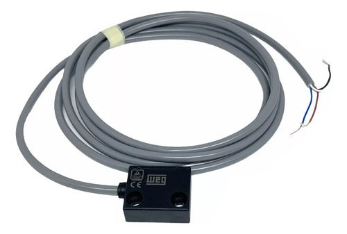 Sensor De Seguranca Magnetico 25vca/60vcc 2na Cabo 2m - Weg - Importadora Eletrica Brasilia