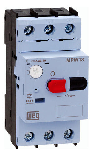 Disjuntor Guarda Motor Weg Mpw18-3-u018 12 - 18a - Importadora Eletrica Brasilia