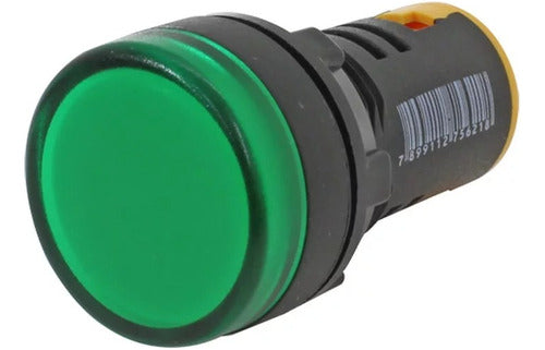 Sinaleiro Led 22mm Verde 24v L20-ar7-gp Metaltex - Importadora Eletrica Brasilia