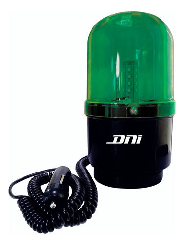 Sinalizador Giroled De Advertencia Verde Bivolt 12/24v - Importadora Eletrica Brasilia