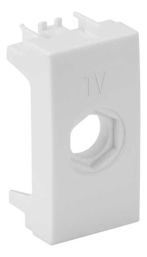 Modulo Complemento P/ Tv Coaxial Branco S30 30802-30 Simon - Importadora Eletrica Brasilia