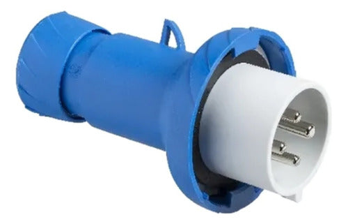 Plug 3p+t 32a 200/250v Ip67 Az Prv Dagua 4279w Pke32m724 - Importadora Eletrica Brasilia
