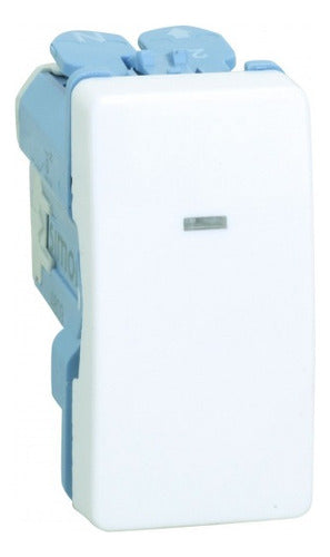 Mod Interruptor Unipolar Lum 10a 250v Br S27 2710464 Simon - Importadora Eletrica Brasilia