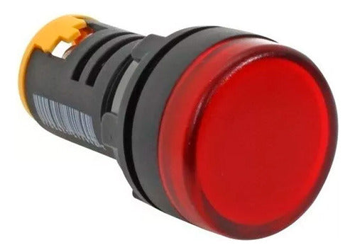 Sinaleiro Led 22mm 220vca Vermelho L20-ar2-r Metaltex - Importadora Eletrica Brasilia