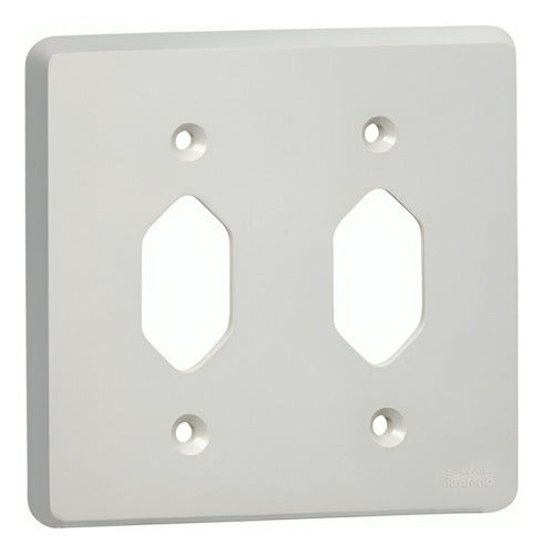 Placa 4x4 1+1 Modulos Separados 054391 Pial Silentoque - Importadora Eletrica Brasilia