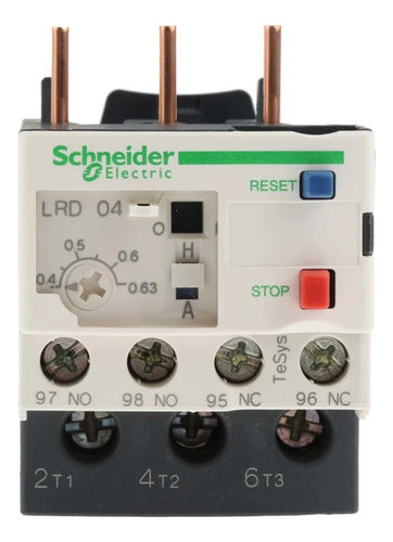Rele Sobrecarga 0,40 - 0,63a P/lc1d09..d38 Lrd04 - Importadora Eletrica Brasilia