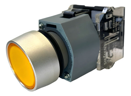 Botao De Impulso Amarelo 22mm C/ 1na 3sb7130-0ab30-1ba0 Nao Aplica - Importadora Eletrica Brasilia