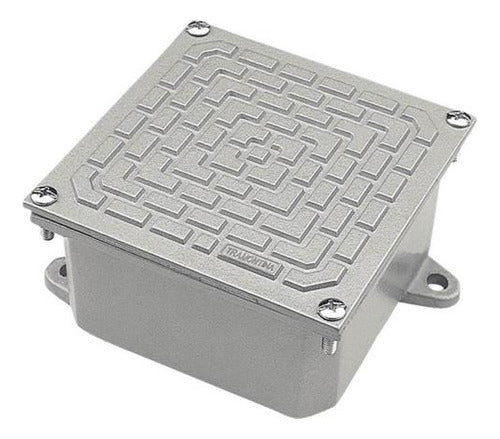 Caixa De Passagem Aluminio C/tampa Cp-20x20 56123003 - Importadora Eletrica Brasilia