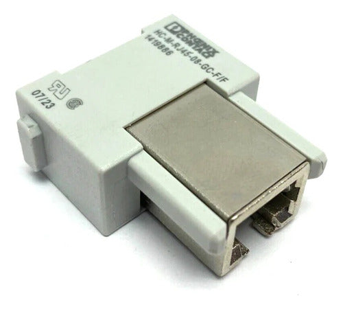 Modulo De Contato Femea/macho Hc-m-rj45-08-gc-f/f - 1419886 - Importadora Eletrica Brasilia