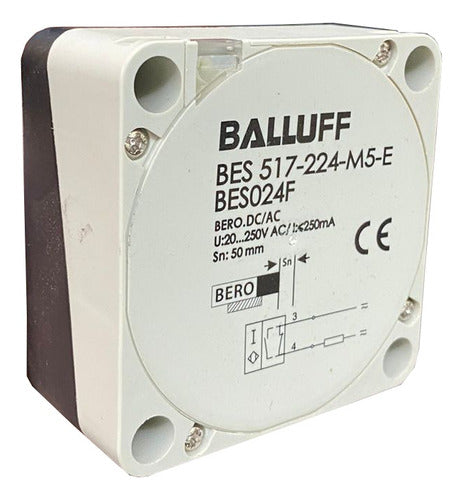 Sensor Indutivo 250vca/vcc Bes-517-224-m5-e Balluff - Importadora Eletrica Brasilia