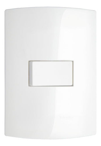 Conj Interruptor Simples 10 A 250v Branco 4x2 Lumen Prm2451 - Importadora Eletrica Brasilia