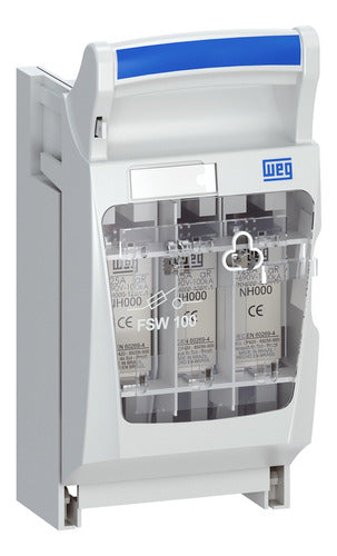 Chave Seccionadora Porta Fusivel 100a Nh000 Fsw 100-3 - Importadora Eletrica Brasilia