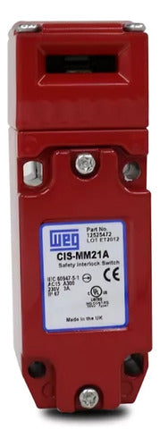 Chave Intertravamento De Seguranca 2nf+1na Cis-mm21a - Importadora Eletrica Brasilia