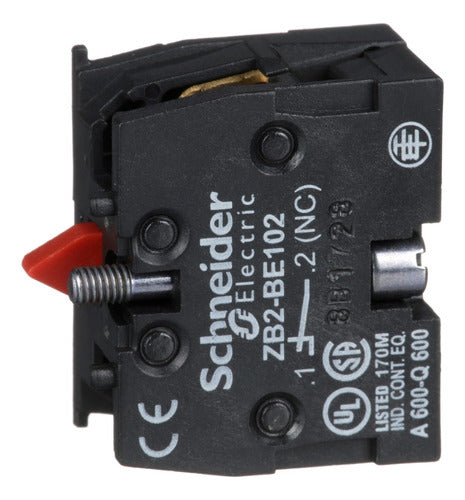 Bloco De Contato Nf Zb2be102 Schneider - Importadora Eletrica Brasilia