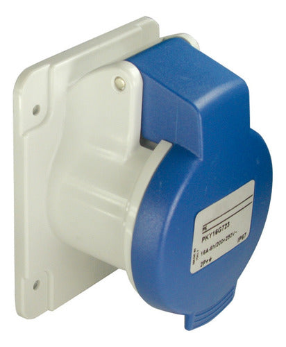 Tomada Embutir 3p+t 32a 200/250v Pkf32g424 Schneider - Importadora Eletrica Brasilia