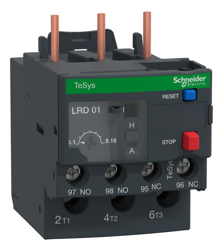 Rele Termico 0,1 - 0,16 A - Lrd01 - Importadora Eletrica Brasilia