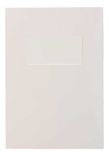 Conj Placa 4x2 Interruptor Simples 10a 250v Branco S27 Simon - Importadora Eletrica Brasilia
