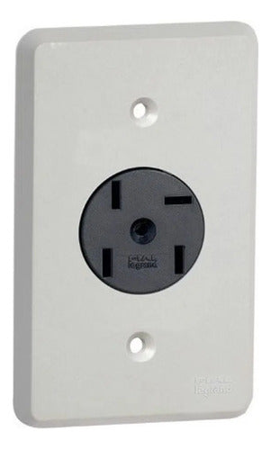 Tomada Telefonica Padrao Telebras 4x2 5103 Pial - Importadora Eletrica Brasilia