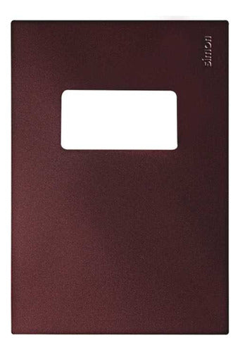 Acabamento 4x2 1 Modulo Berinjela S27 Play 27006510858 Simon - Importadora Eletrica Brasilia