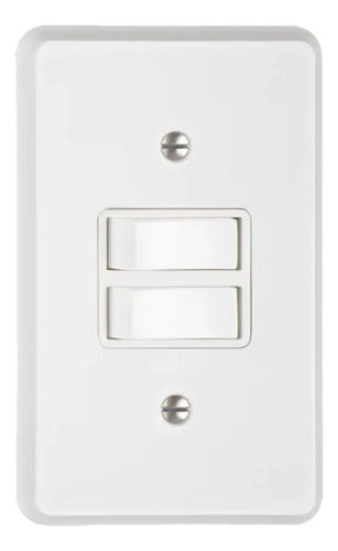 Conj C/ Interruptor Simples + Paralelo 10a 250v Toc Prm921b - Importadora Eletrica Brasilia