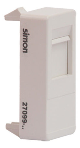 Mod Tomada Rj45 C/ Tampa Br Awaya S27 2700990348 Simon - Importadora Eletrica Brasilia