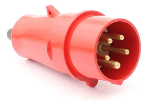 Plug Macho 3p+n+t 16a 380/440v Ip44 Vm 5076 Strahl - Importadora Eletrica Brasilia