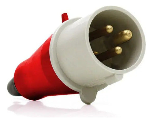 Plug Macho 2p+t 16a 380/440v Vm Ip44 3079/bc Strahl - Importadora Eletrica Brasilia