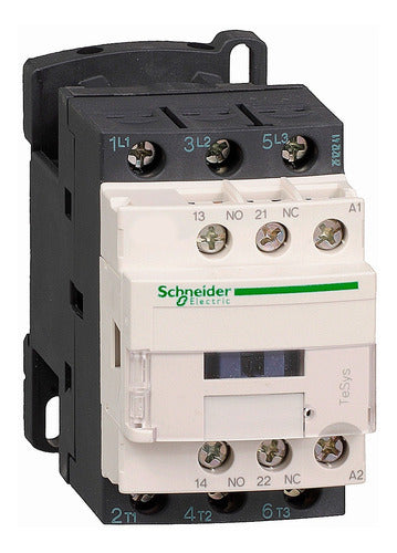 Contactor Magnetico Tripolar Schneider Electric Lc1d09m7 9a Bob 220v 3hp-5.5hp - Importadora Eletrica Brasilia