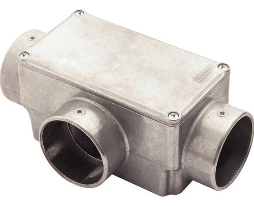 Condulete Aluminio S/rosca C/tampa T 2 56106316 Tramontina - Importadora Eletrica Brasilia