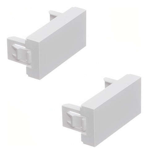Modulo Cego Simples 10a 250v Duale Up C/ 02 Und - Importadora Eletrica Brasilia