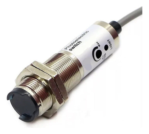 Sensor Fotoeletrico Ret.2mt Pnp Naf Met.c/cabo E18-3b2pc - Importadora Eletrica Brasilia