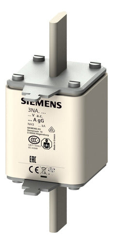 Cartucho Fusivel Siemens 3na3360 Nh Tamanho 3 400a - Importadora Eletrica Brasilia