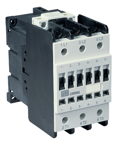 Contator Tripolar 65a 220vca Cwm65-00-30d23 10045525 - Importadora Eletrica Brasilia