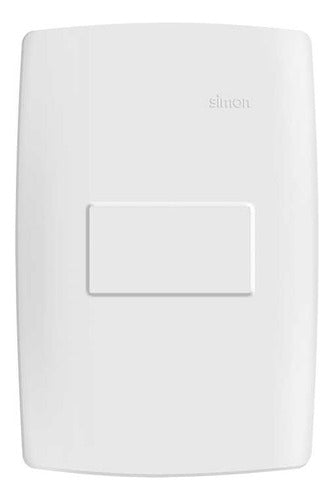 Placa 4x2 Cega C/ Suporte Branca S30 30900-30 Simon - Importadora Eletrica Brasilia