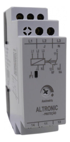 Rele Falta E Inversao De Fase 5 Segundos 380vca Fif03 - Importadora Eletrica Brasilia